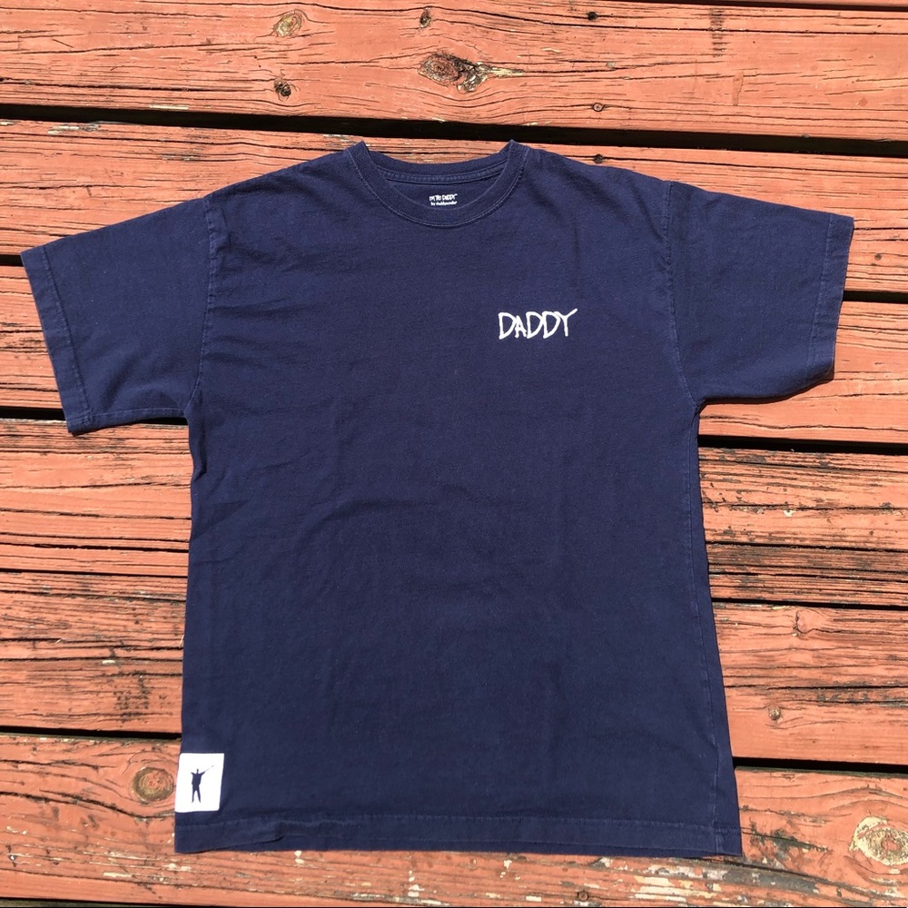 Navy blue daddy tee